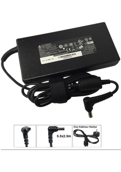 Msı GS63 Serisi Notebook Şarj Adaptörü (120W)