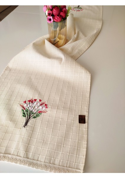 Buldan Monica Kumaş Otantik Nakışlı 40 x 145 cm Runner fiyatları