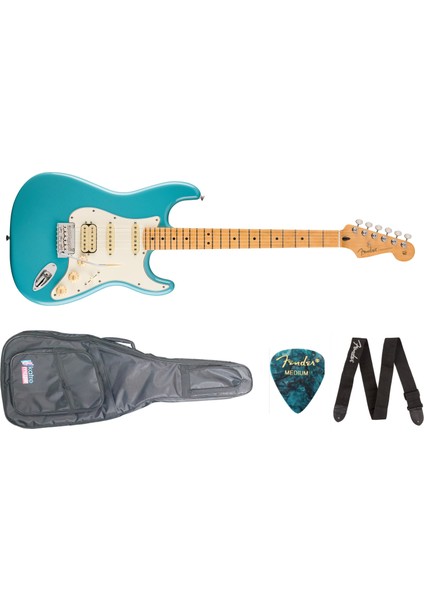 Player 2 Stratocaster Hss Mn Aquatone Blue Elektro Gitar