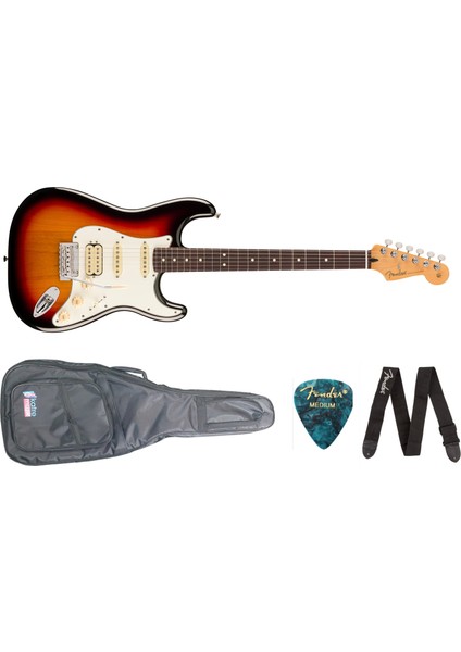 Player 2 Stratocaster Hss Gülağacı Klavye 3 Ton Sunburst Elektro Gitar