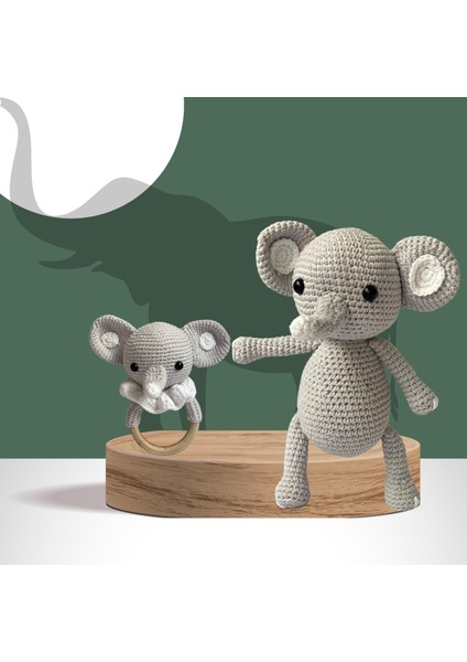 Kişiselleştirilebilir Bebek Hediye Seti / Babyshower Yenidoğan Hediye Kutusu - Elephantbox