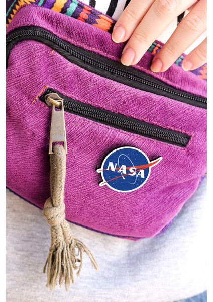 Nasa Logo - Rozet - Ahşap - Pin - Broş - Yaka Çanta Aksesuar modelleri