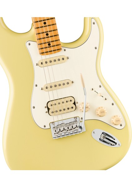 Player 2 Stratocaster Hss Mn Hialeah Yellow Elektro Gitar