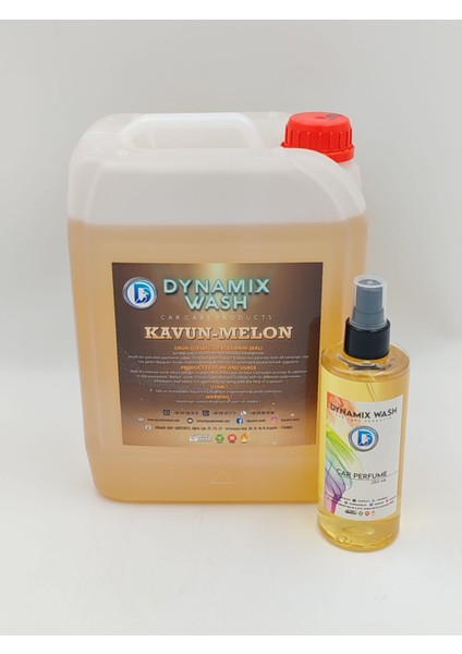 Dynamix Wash Kavun ve Ortam Parfümü 2'li Set 5lt ve 250 ml fırsatları