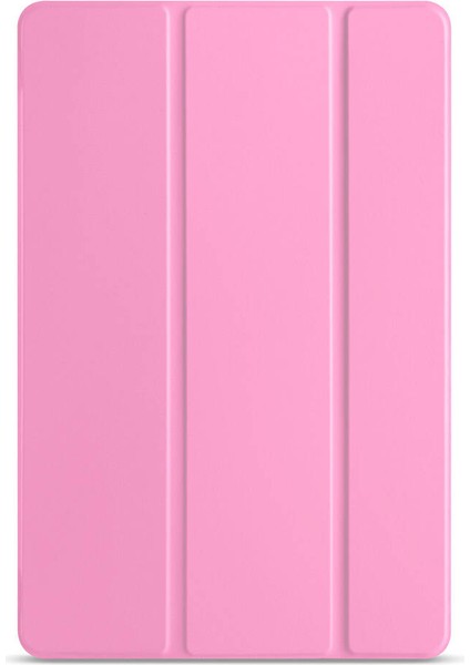 Galaxy Tab A8 10.5 SM-X200 (2021) Uyumlu Zore Smart Cover Standlı 1-1 Kılıf-Pembe