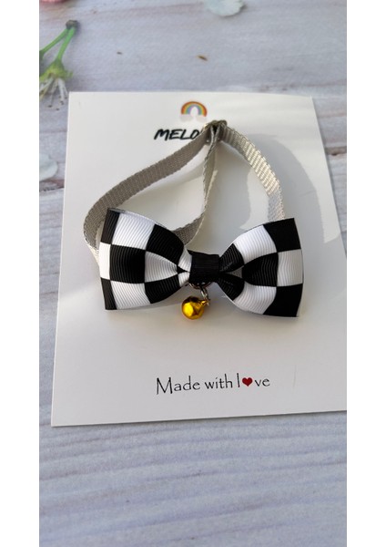 Dama Desen Kedi ve Küçük Irk Köpek Tasması modelleri