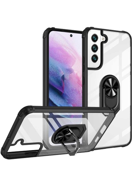 Galaxy S22 Plus Kılıf Mola Kapak-Siyah