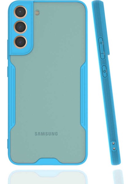 Galaxy S22 Plus Kılıf Parfe Kapak-Mavi