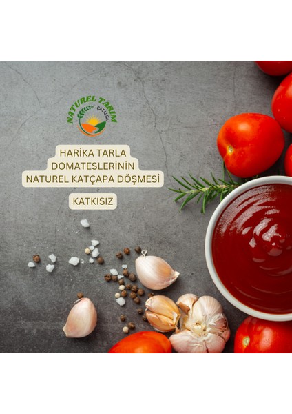 Naturel Köy Tipi Ketçap ( Acı ) 1000 gr