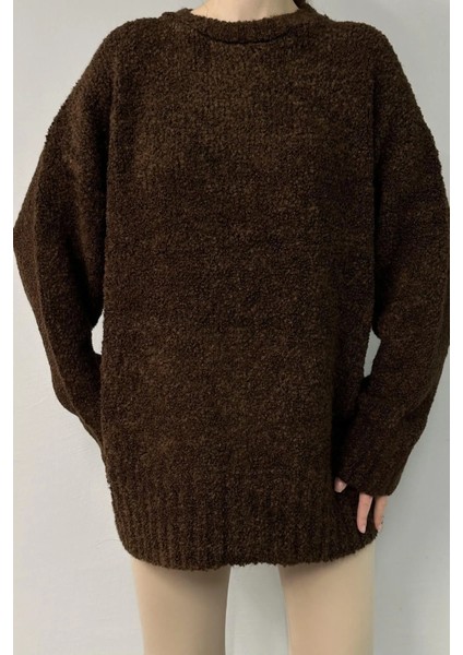 Oversize Buklet Kadın Kazak - Sıcak Tutan ve Modern Şıklık Sunan Kışlık Tasarım modelleri