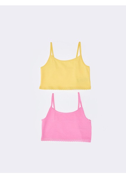 Lcw Kids Basic Askılı Kız Çocuk Büstiyer 2'li