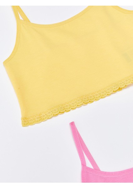 Lcw Kids Basic Askılı Kız Çocuk Büstiyer 2'li