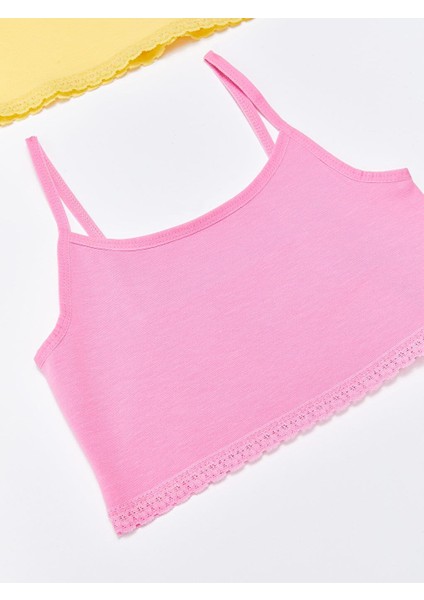 Lcw Kids Basic Askılı Kız Çocuk Büstiyer 2'li