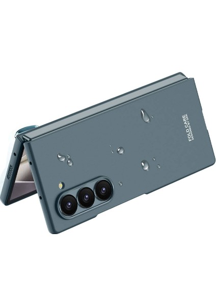 Galaxy Z Fold 6 Kılıf Sert Kıpta Kapak-Siyah modelleri