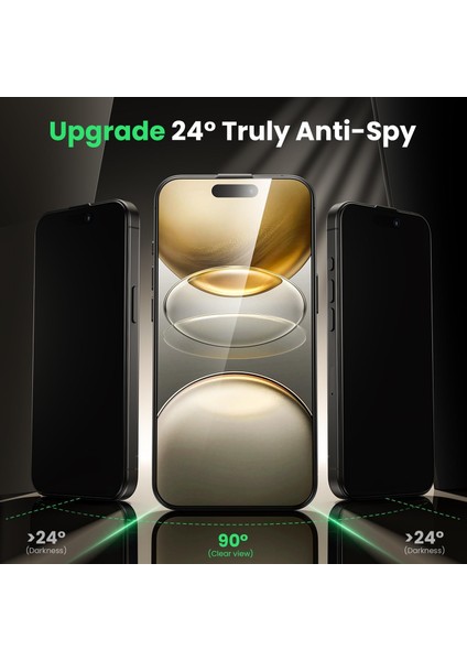 Apple iPhone 15 Pro Max Hayalet Ekran Koruyucu Nano Tam Koruma