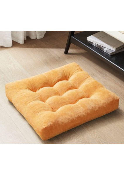 Dekoratif Rual Yer Oturma & Paleti Minderi 55 x 55 x 10 cm Yoga Minderi Bahçe Balkon Minderi