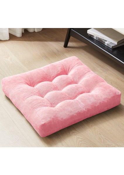 Dekoratif Rual Yer Oturma & Paleti Minderi 55 x 55 x 10 cm Yoga Minderi Bahçe Balkon Minderi