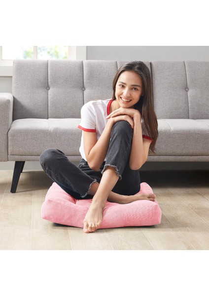 Dekoratif Rual Yer Oturma & Paleti Minderi 55 x 55 x 10 cm Yoga Minderi Bahçe Balkon Minderi fiyatları