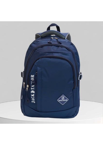 Jack Taılor 2110-60020 Unisex Anatomik Sırt Destekli Günlük ve Okul Sırt Çantası - NKT02110-LACIVERT-TEKEBAT fırsatları