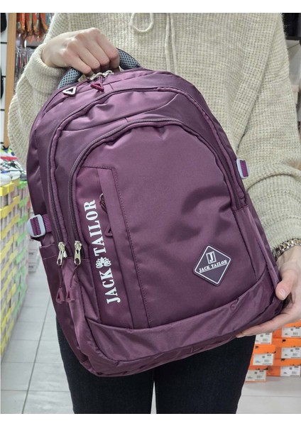 Jack Taılor 2110-60020 Unisex Anatomik Sırt Destekli Günlük ve Okul Sırt Çantası - NKT02110-MOR-TEKEBAT fiyatları