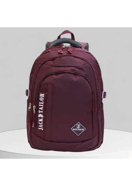 Jack Taılor 2110-60020 Unisex Anatomik Sırt Destekli Günlük ve Okul Sırt Çantası - NKT02110-MOR-TEKEBAT fırsatları