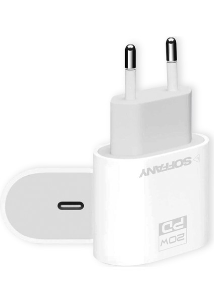 20W Usb-C Typce-C Hızlı Şarj Güç Adaptörü Turbo
