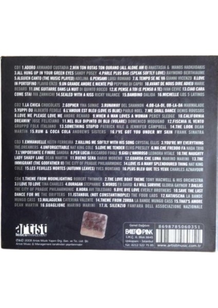 Various – Unforgettables - 65 Great Songs Ever 1950 – 1980 CD