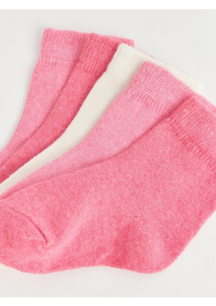 Lcw Baby Basic Kız Bebek Soket Çorap 5'li modelleri