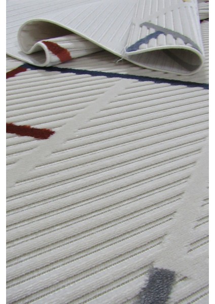 8426A Renkli Bohem Modern Iskandinav Dokuma Halı Kesme Yolluk-Koridor-Antre-Yatak Odası-Mutfak-Hol modelleri