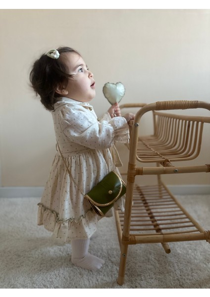 Çantalı Müslin Bebek Elbisesi fiyatları