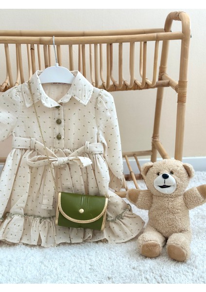 Çantalı Müslin Bebek Elbisesi modelleri