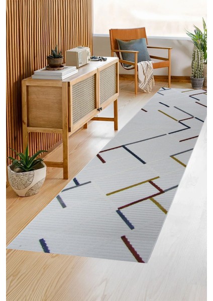 8426A Renkli Bohem Modern Iskandinav Dokuma Halı Kesme Yolluk-Koridor-Antre-Yatak Odası-Mutfak-Hol fiyatları