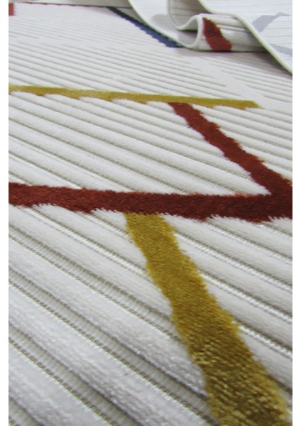 8426A Renkli Bohem Modern Iskandinav Dokuma Halı Kesme Yolluk-Koridor-Antre-Yatak Odası-Mutfak-Hol fırsatları