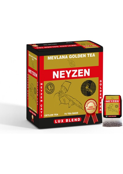 Sallama Mevlana Golden Tea 75'li