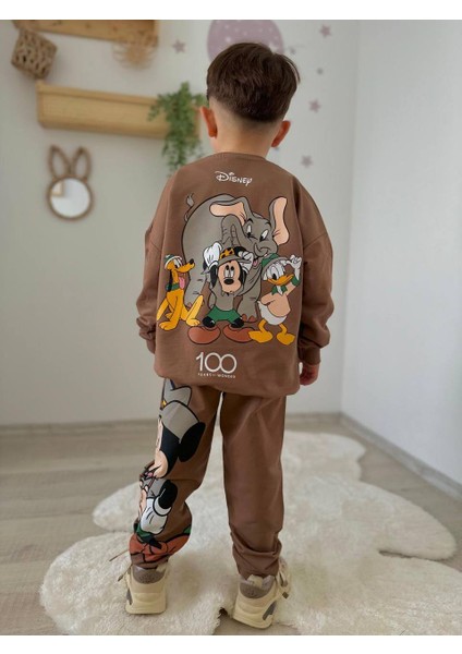 Erkek Çocuk Mickey Mouse Baskılı Alt Üst Takım fiyatları