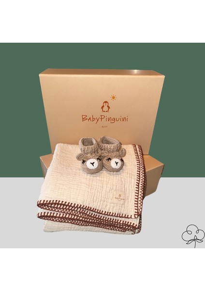 Kişiselleştirilebilir Bebek Hediye Seti / Babyshower Yenidoğan Hediye Kutusu -Lamabox
