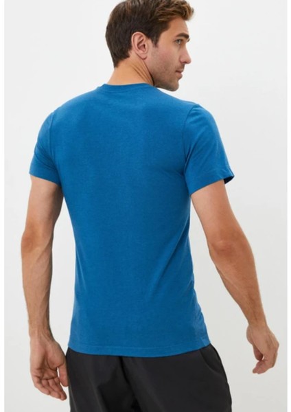 Dri-Fit Training Swoosh Standart Kesim Mavi Erkek Tişört fırsatları