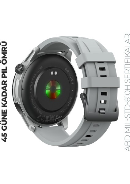 Stratos 3 Ultra Beyaz Akıllı Saat indirimleri