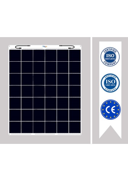 150 Watt Sunpower Hücre Esnek Güneş Paneli
