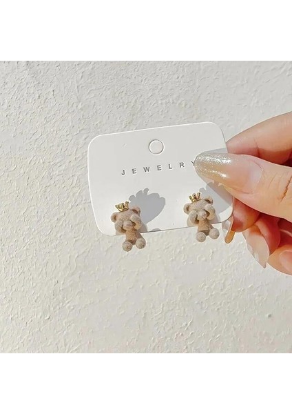 Vip Teddy Küpe Açık Renk