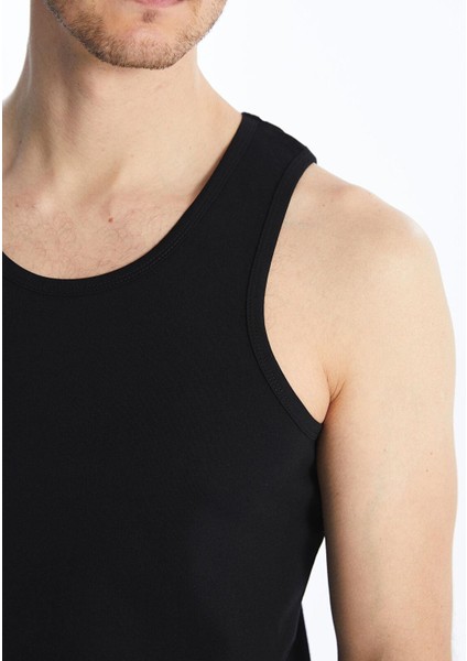 Optik Beyaz U Yaka Penye Erkek Atlet 2'li indirimleri