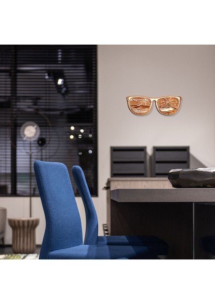 Glasses Dekoratif Duvar Resimleri Lazer Kesim Mdf Çevre Dostu Özenle Hazırlanmış Tablosu fırsatları