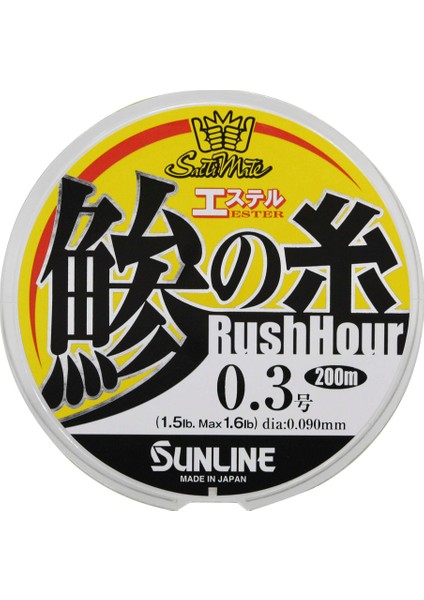 Aji Line Rush Hour Ester Misina 200MT