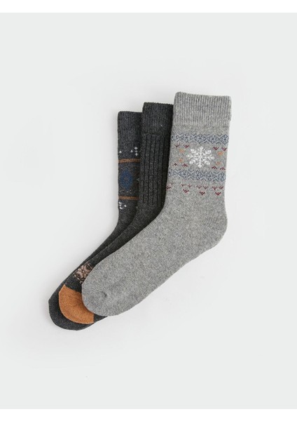 Lcw Accessorıes Desenli Erkek Soket Çorap 3'lü fiyatları