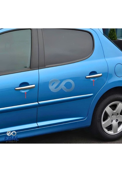 Cıtroen C4 Picasso 2010 ve Üzeri Kapı Kolu P.çelik 4 Kapı