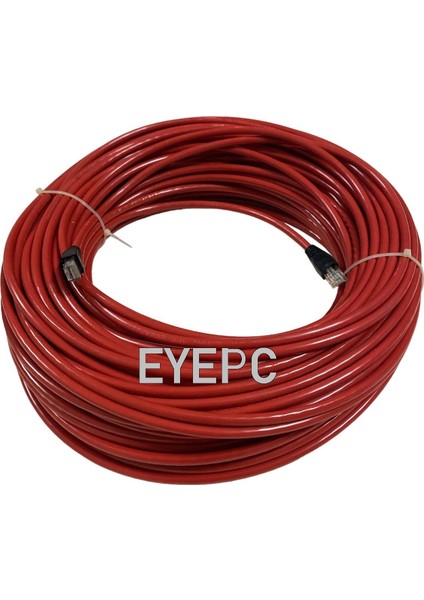 50 mt 50 Metre Diş Ortam Cat6 Kablo Modem Pc Bilgisayar Arasi Internet Kablosu K10
