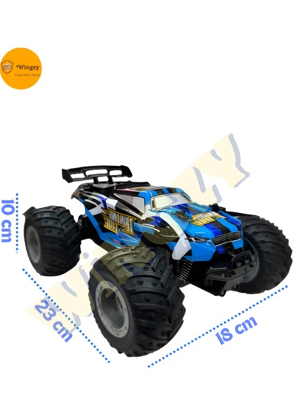 Uzaktan Kumandalı Full Fonksiyon Şarjlı Işıklı Drift Özelikli 4x2 20 Km Hız Of Road Araba