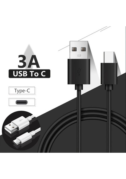 5V 2.0 USB + Type-C Girişli Hızlı Şarj ve Data Kablosu TN-C04