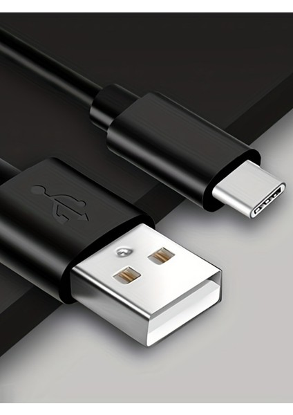 5V 2.0 USB + Type-C Girişli Hızlı Şarj ve Data Kablosu TN-C04