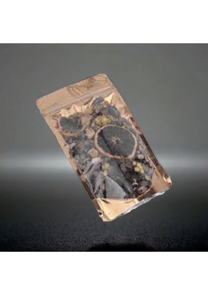 Şeffaf Gold Metalize Kilitli Doypack 130X225X7 mm 1000 Adet